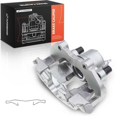 Imagem de A-Premium Conjunto de pinça de freio a disco do lado do passageiro dianteiro direito com suporte compatível com modelos selecionados Ford - C-Max 2013-2017, Escape 2013-2019, 1.5L 1.6L 2.0L