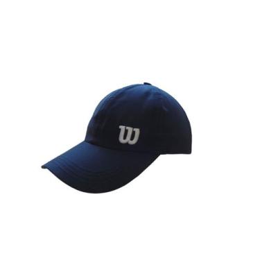 Imagem de Boné Esportivo Wilson Basic, Azul, Único