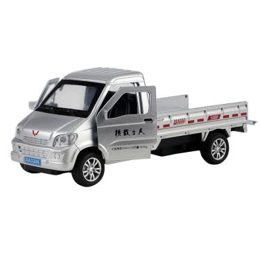 Imagem de Caminhonete de brinquedo em escala 1:32 com luzes e som para crianças