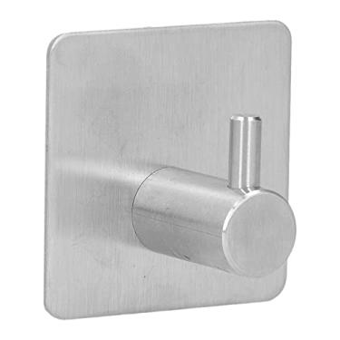 Imagem de CUOFYUNL Gancho Cilíndrico 304 Aço Inoxidável Viscose Metal Não Perfurado Casaco Chapéu Gancho Único