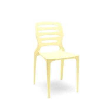 Imagem de Cadeira Ville Amarelo Primavera Empilhável Em Polipropileno Plaxmetal