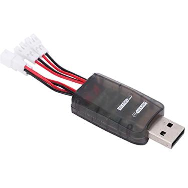 Imagem de SPYMINNPOO Carregador de Bateria de Lítio 4ch Usb, Carregador de Bateria de Lítio para Carro Rc, Modelo de Avião, Suporte para Baterias Lipo Li-hv, Veículo de Controle Remoto Rc