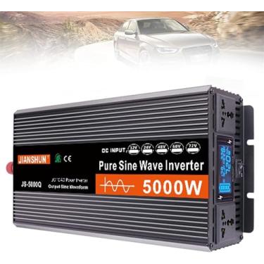 Imagem de 3000w 4000w 5000w 6000w Inversor De Energia De Onda Senoidal Pura Dc 12v / 24v / 48v / 60v / 72v Para Ac 110v / 220v 230v 240v Conversor De Tensão Transformador Inversor De E, 4000W, 24Vto110V