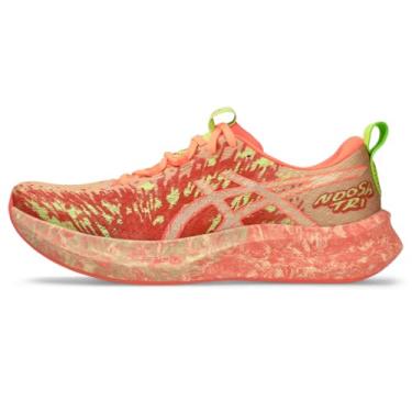 Imagem de ASICS Tênis de corrida feminino Noosa TRI 16, Brilho Laranja/Vermelho Flash, 37