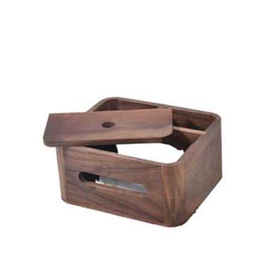 Imagem de Porta-toalhas de papel, mesa de jantar, caixa de papel, caixa de lenços domésticos, mesa de café, caixa de papel, caixa de armazenamento de mesa, recipiente de lenços (B)