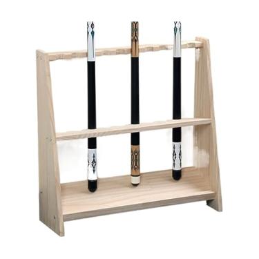 Imagem de Suporte para tacos de sinuca, suporte para tacos de sinuca, suporte para tacos de bilhar, suporte para tacos de bilhar, suporte de bola de mesa de sinuca, sala de jogos, comporta 10 tacos de bilhar