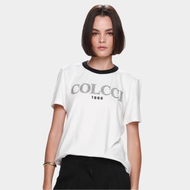 Imagem de Camiseta Colcci 1986 Casual Feminina-Feminino