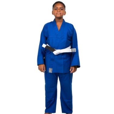 Imagem de Kimono Haganah Basic Reforçado Infantil Royal - H-NAH, M1, Royal