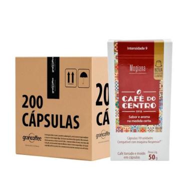 Imagem de Kit Cápsulas Café do Centro Origem Mogiana 200 Unidades