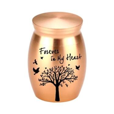 Imagem de Urna De Recordação Pequena Em Liga De Alumínio Com 7 Cores, Árvore Da 