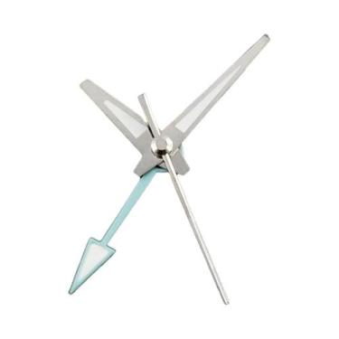 Imagem de Ponteiros De Relógio GMT Luminosos Prata E Vermelho C3 Com Luminosidad