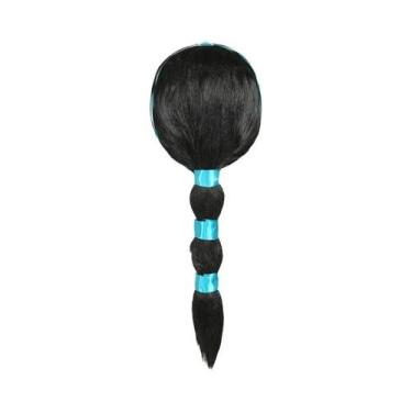 Imagem de Peruca De Cosplay Para Meninas Princesas Rapunzel Elsa Anna Jasmine Se