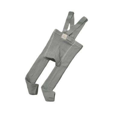 Imagem de Calças Cropped De Cintura Alta Com Suspensórios, Leggings Espanholas D