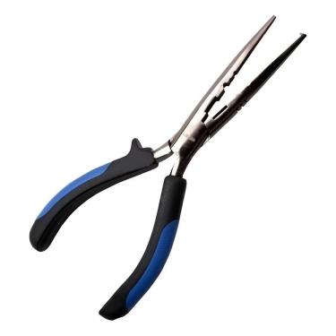 Imagem de Alicate Para Pesca Multifunção 8,5 - Li Preto Com Azul