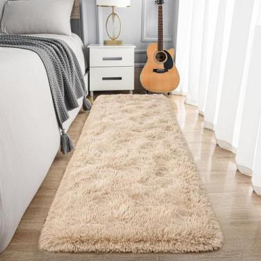 Imagem de Tapete Area Noahas Beige Runner 60x180cm para corredor e quarto