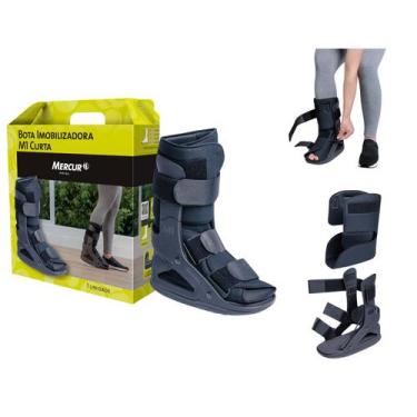 Imagem de Bota Tronozeleira Imobilizadora Ortopédico Tipo Robofoot Robocop Bilat