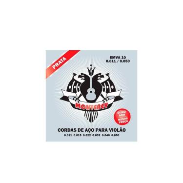Imagem de Encordoamento Monterey Violão Náilon Emvn10 Tensão Alta
