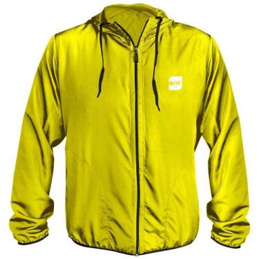 Imagem de Jaqueta Refletiva Leve Sem Forro Masculino Amarelo WSS Script - WSS BR
