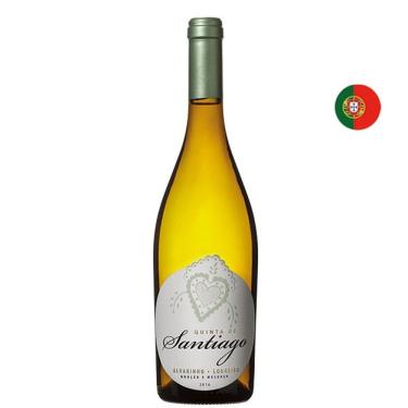 Imagem de Vinho Verde Português Quinta de Santiago Alvarinho e Loureiro