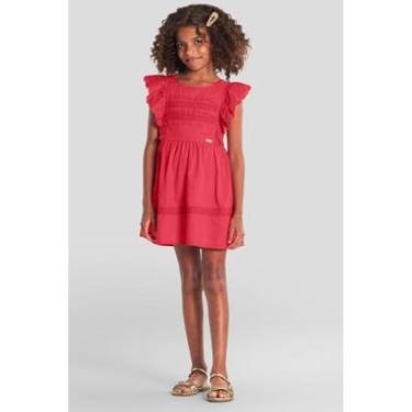Imagem de Vestido infantil menina com babado Mundi-Feminino