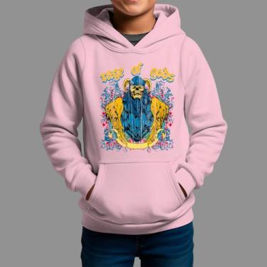 Imagem de Moletom Canguru Infanto Juvenil Algodão Moda De Rua Confortável Invern
