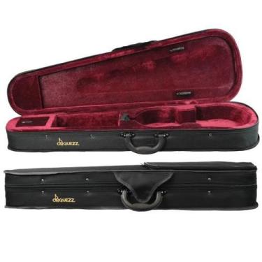Imagem de Estojo gota Orquezz para violino 4/4 interior vinho