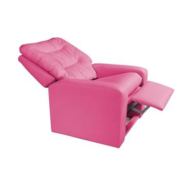 Imagem de Poltrona Paris Reclinável em Corano Pink Manicure Salão de Beleza