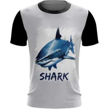 Imagem de Camiseta Dryfit Tubarão Shark Rei dos Mares 2 - Kasubeck Store®, Baby 