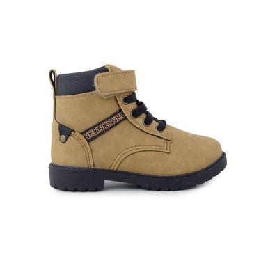 Imagem de Bota Infantil Masculina Rock Marrom - 1750-Masculino