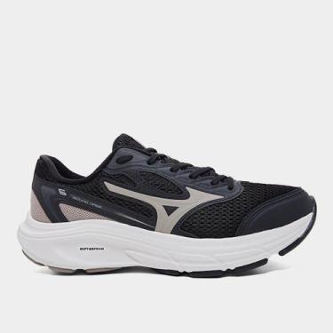 Imagem de Tênis Mizuno Hawk 6 Masculino, Preto, Cinza, 41