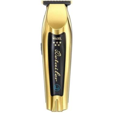 Imagem de Máquina de Acabamento Detailer Gold para Barba e Cabelo com Lâmina de Alta Precisão Bateria de Íons de Lítio