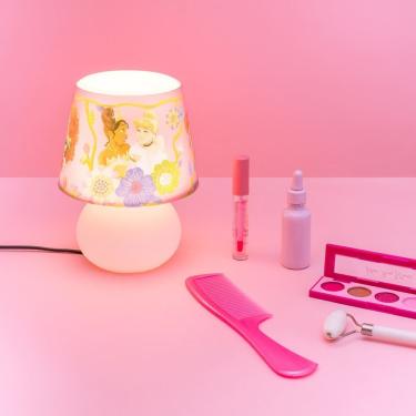 Imagem de Luminária de Mesa Princesas Disney Tpc Decorativa para Fãs da Animação com Cabo de Forç...