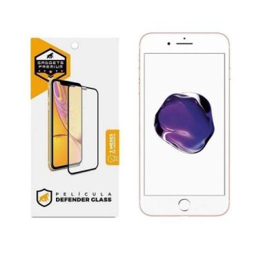 Imagem de Película Defender Glass iPhone -7, 8 e SE 2 - Branca - Gshield - Goril