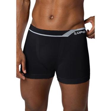 Imagem de Cueca Boxer Lupo 436-005, Preto, M