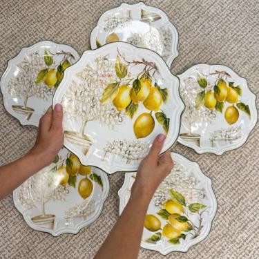 Imagem de Conjunto de Prato Raso Branco Toscana - Scalla
