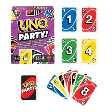 Imagem de Jogo de Cartas Uno Party Mattel