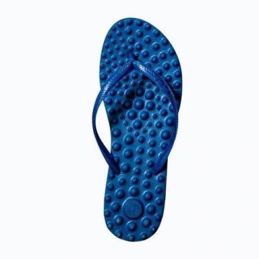 Imagem de Sandalia ortopedica relax ana bela azul tamanho 37/38 ortho pauher 