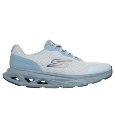 Imagem de Tênis Feminino Skechers 129826/Ltbl Glide-Step Vortex, Azul claro, 41