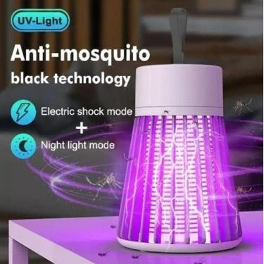 Imagem de Lâmpada Mata Mosquito Led Uv Eletrônico Pernilongo Insetos Repelente P