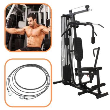 Imagem de Cabo De Aço Peck Deck Compatível Para Estação de Musculação Physicus Vip 2