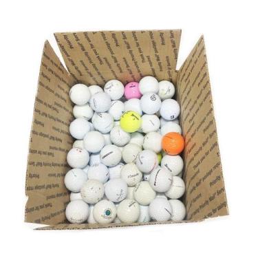 Imagem de 100 bolas de golfe usadas para treino, mix variadas - Marca Própria