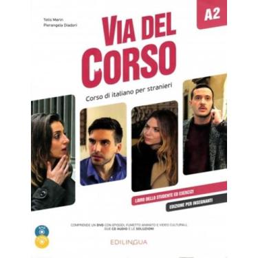 Imagem de Livro - Via Del Corso A2 - Edizione Per Insegnanti + Dvd + Cd Audio, 1