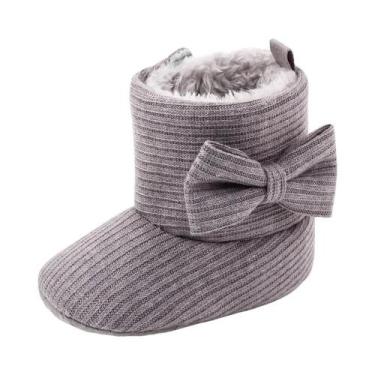 Imagem de Botas De Inverno Para Bebês Meninas: Primeiros Passos Com Sola De Algo