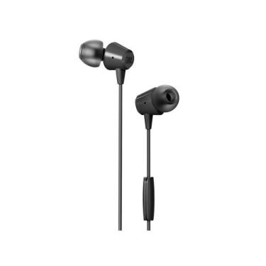 Imagem de Fone de Ouvido Intra-auricular JBL C50HI, com Fio, com Microfone, Pret