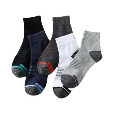 Imagem de Conjunto De Meias De Algodão Masculinas Tamanho Grande 20 Pares 38-45 