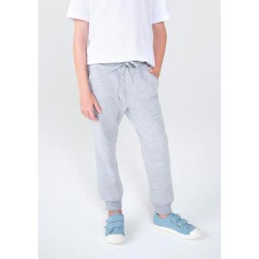 Imagem de Calça Básica Infantil Em Moletom - Preto 002 - Hering Kids, 002