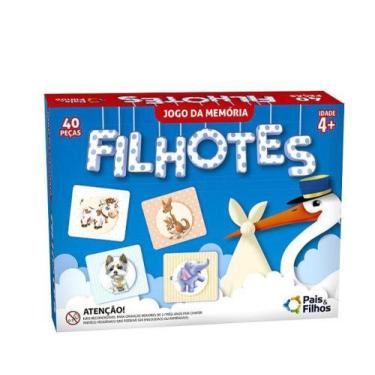 Imagem de Jogo da memoria filhotes - Pais & Filhos - Pais \U0026 Filhos