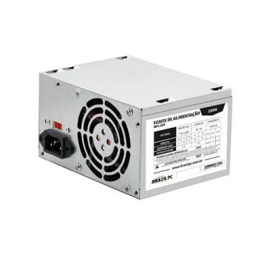 Imagem de Fonte Atx 230w Real Brazilpc Bpc-230v1.2 230w O&m C/cabo - BRAZIL PC, 