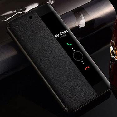 Imagem de Capa flip com capa de couro para telefone para Huawei P30 P40 Pro P20 Mate 20 Lite X 10 P10 Plus Mate20 Mate10 P 30 P30pro P20pro Mate20pro, Preto, para Mate 30 Pro