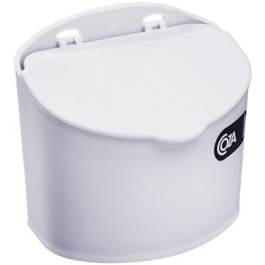 Imagem de Saleiro Plástico Com Tampa Cozinha 500G Coza Cozinha Parede Branco